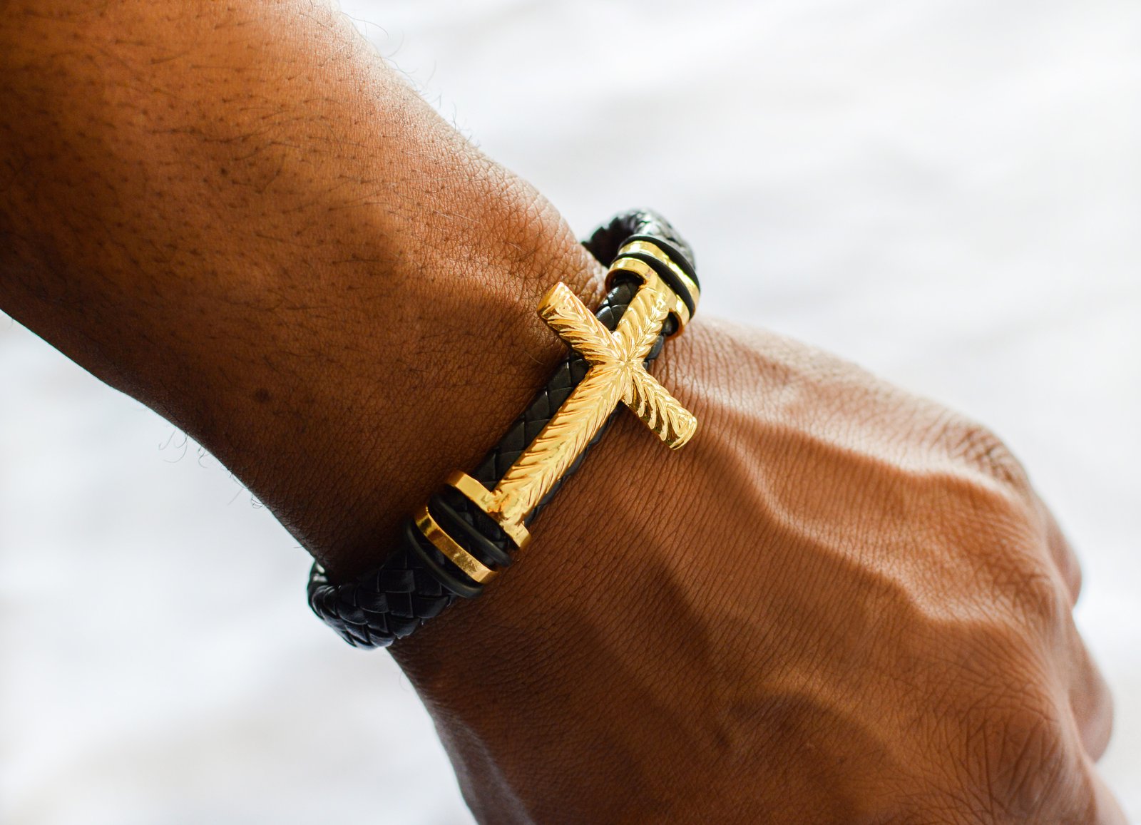 Golden Cross bracelet | VAMBI Co.