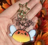 No Means No! - Bee Acrylic Charm