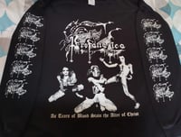 Image 1 of Profanatica as tears of blood stain the altar of christ LONG SLEEVE