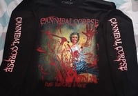 Image 1 of Cannibal Corpse red before black LONG SLEEVE