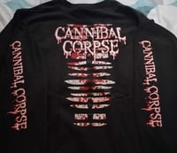 Image 2 of Cannibal Corpse red before black LONG SLEEVE