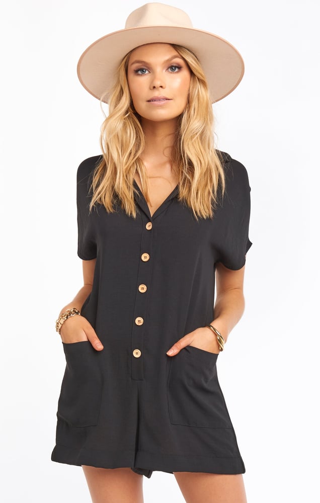 Image of Oawcr in Romper ~ Black