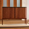 DILSTON DRINKS CABINET IN TASMANIAN BLACKWOOD AND MARBLE