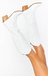 Billini Urson Cowboy Boot ~ White