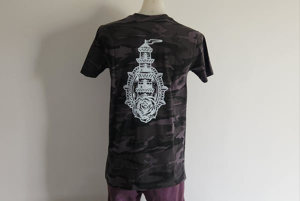 Image of The Montague Tee (Black Camo)