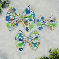 Image 2 of Floral Monsters Bummies/Bows