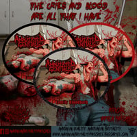 Image 1 of Amputated Genitals "Family Bloodbath" Official Woven Patch