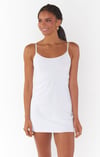 Commando Classic Mini Cami Slip ~ White