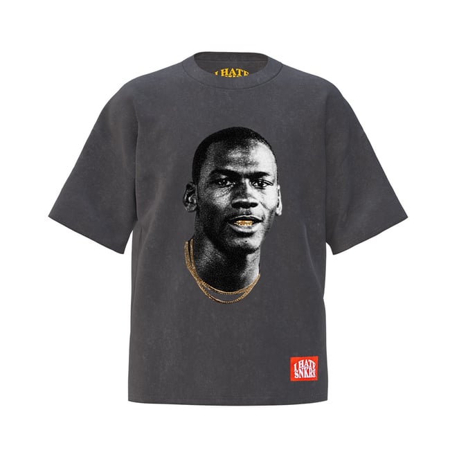 Gold Mouth Tee Vintage Black 