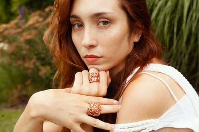 Image of Anello Medea a fascia