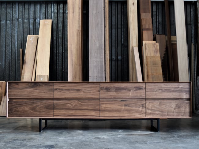 REID SIDEBOARD IN AMERICAN WALNUT