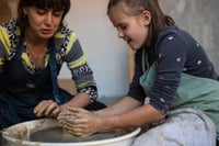 Image 3 of KOŁO OD POCZĄTKU - miesięczny kurs toczenia na kole garncarskim styczeń 2026