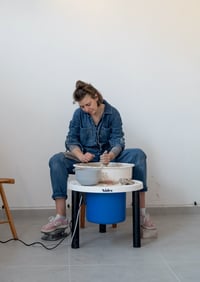 Image 2 of KOŁO OD POCZĄTKU - miesięczny kurs toczenia na kole garncarskim styczeń 2026