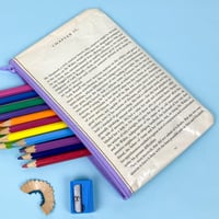 Image 2 of Northanger Abbey and Persuasion, Jane Austen Book Page Pencil Case 