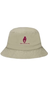 Image 3 of GOD LIVES IN ME BUCKET HATS!