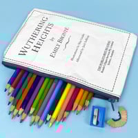 Image 1 of Wuthering Heights Book Page Pencil Case, Emily Bronte 
