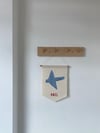 Drapeau personnalisé " oiseau "