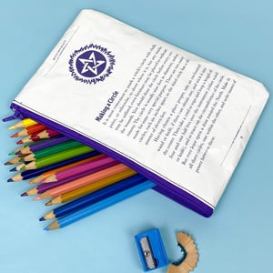 Image of Witchcraft: Handbook of Magic, Spells, and Potions, Book Page Pencil Case