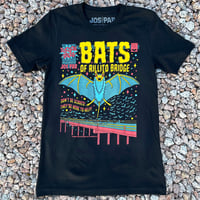 Image 1 of Bats Black Tee