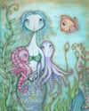 Underwater Dream - Original Illustration