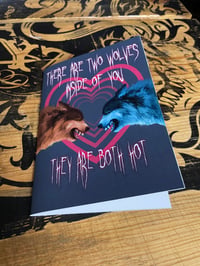 Image of WOLFHEARTS Valentine's Day Card - Homemade edition