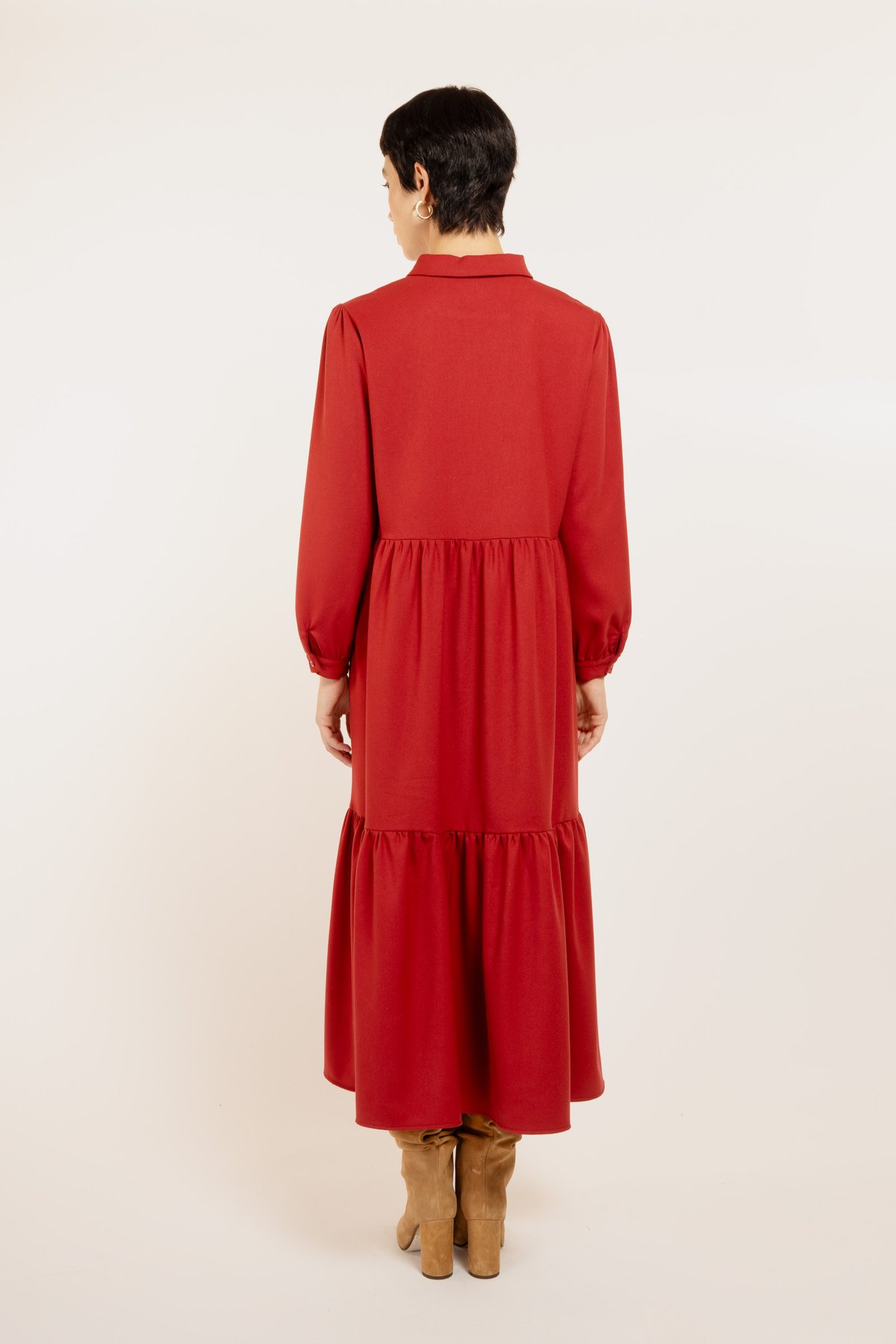 Image of ABITO ALGERI TWILL RUST
