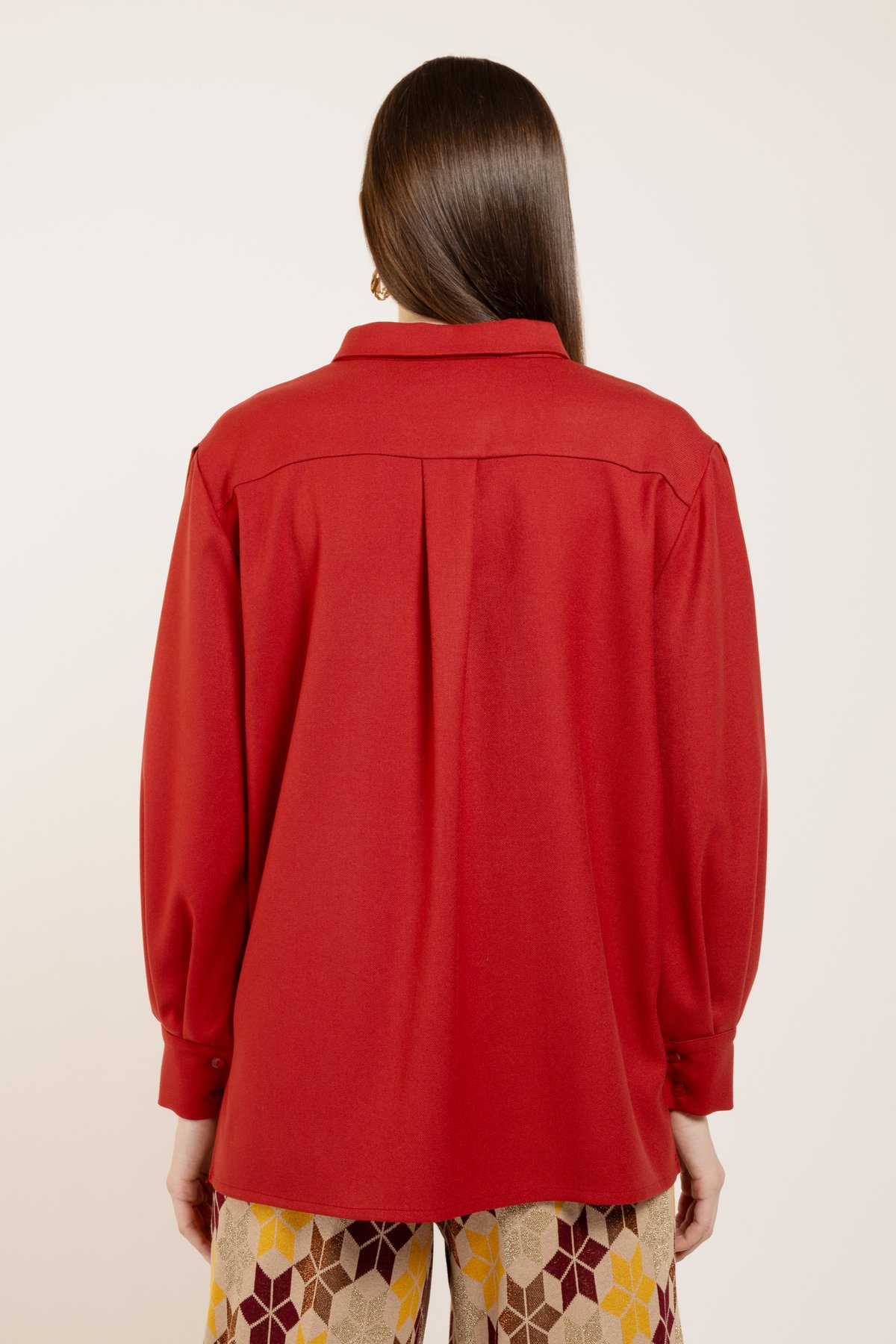 Image of CAMICIA MEDEA TWILL RUST