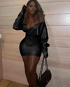 Elegant Long Sleeve Bodycon Mini Dress