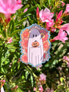 Saguaro Flower Ghost Waterproof Vinyl Sticker 