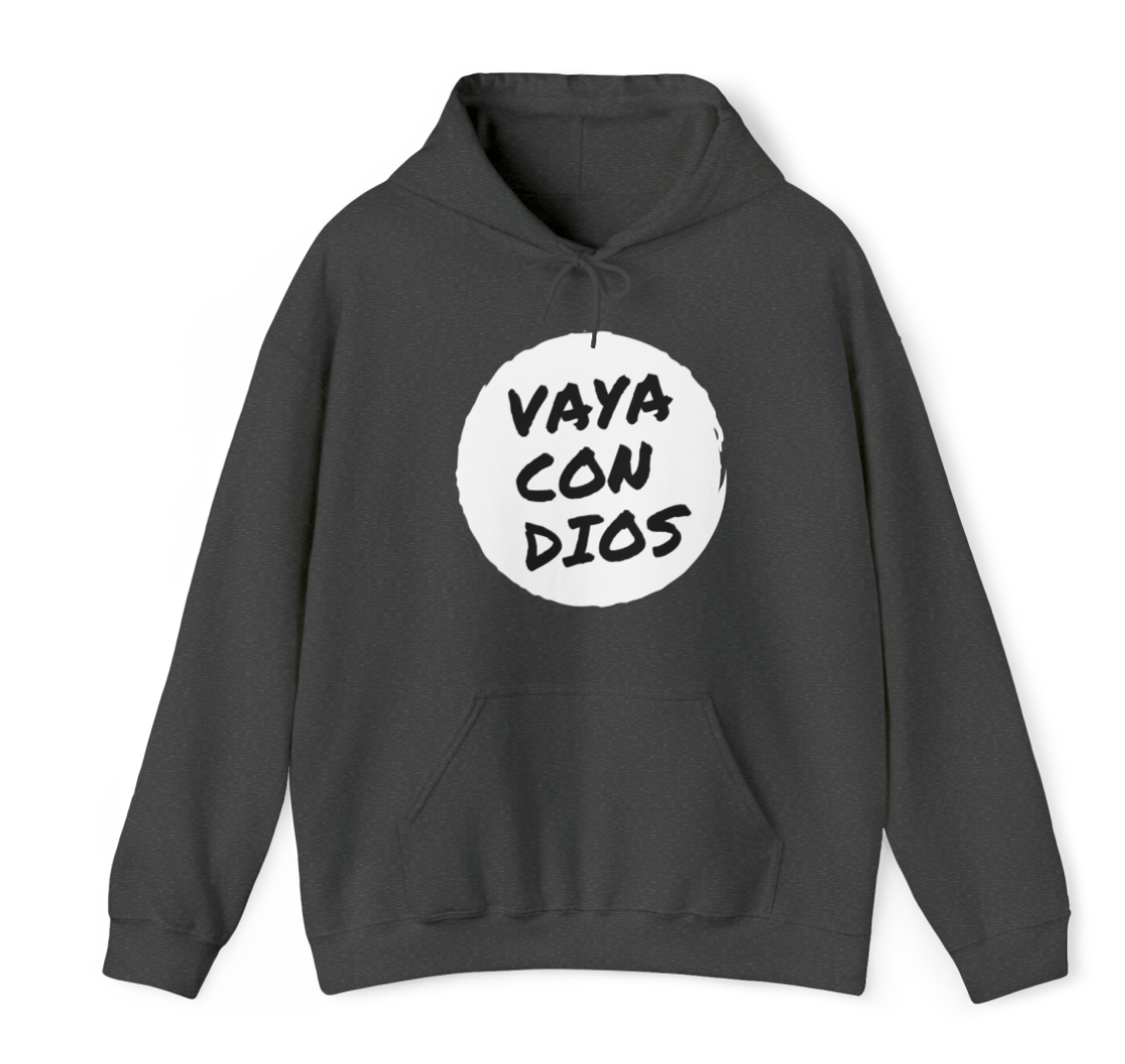 Image of Vaya Con Dios White Logo hoodie 