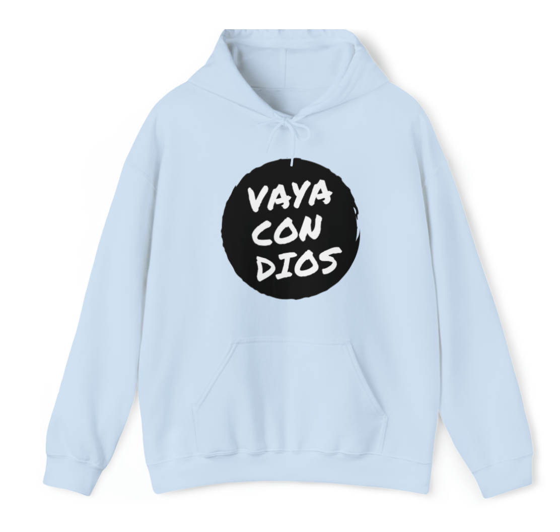 Image of Vaya Con Dios White Logo hoodie 