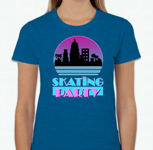 Image of the Skating Party - Sonny T-Shirt (ladies)