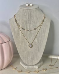 Image 2 of Mini Clovers Necklace (Gold & Silver)