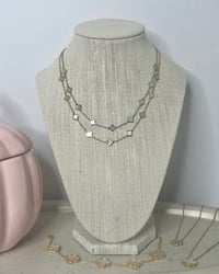 Image 1 of Mini Clovers Necklace (Gold & Silver)