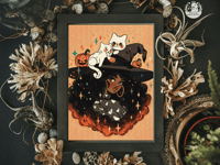 Ghosting Kitten Witch