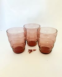 Purple IKEA Skoja Beehive Glasses