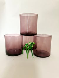 Vintage Amethyst Small Tumblers