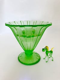 Vintage Uranium Vase