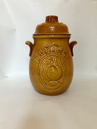 Vintage Caramel Rumtopf - West German - MCM