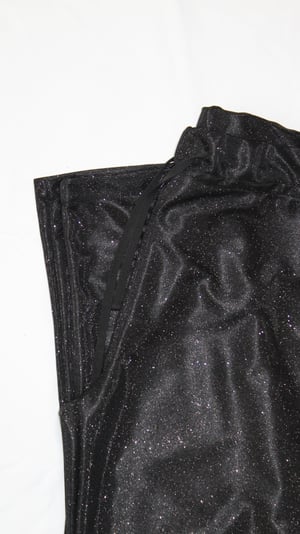 Image of Black glitter pant