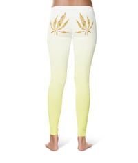 Image 1 of Banana Weed Leaf Leggings