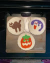 Halloween Cookies (Coasters or Mini Wall Rugs) 