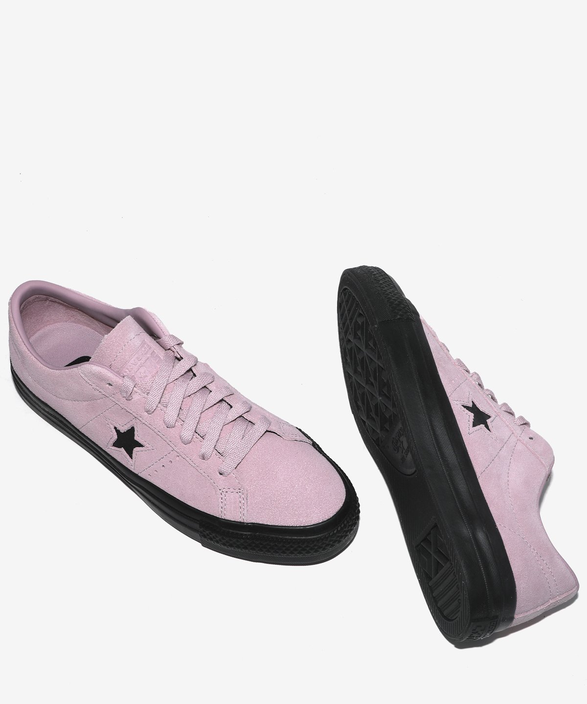 CONVERSE ONE STAR PRO OXピンク ブラック Converse One Star Pro Ox Shoes - Phantom Violet | Flatspot