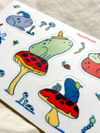 Image 5 of Frogs With Hats sticker sheet