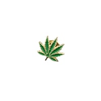 Weed Leaf Pin