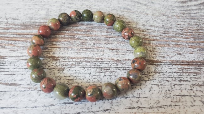 Unakite Bracelet