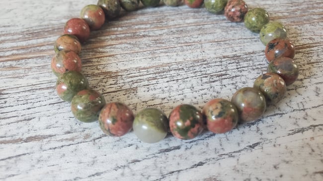 Unakite Bracelet
