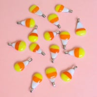 Image 3 of Candy Corn Glass Pendant
