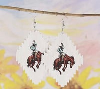 Image 1 of Cowboy up earrings