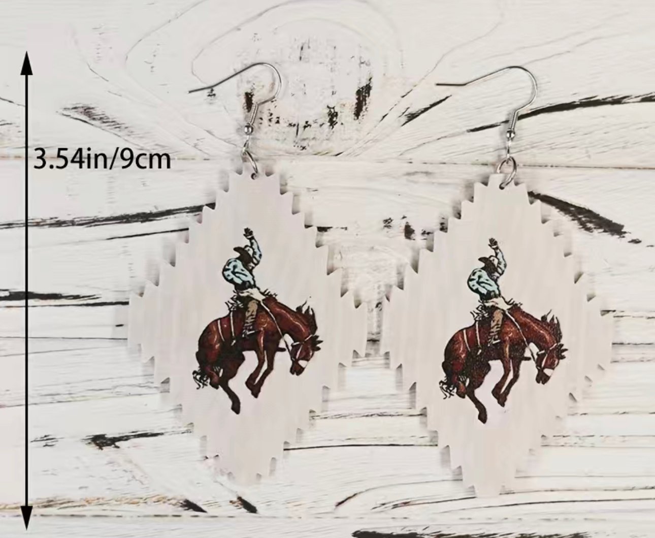 Image of Cowboy up earrings